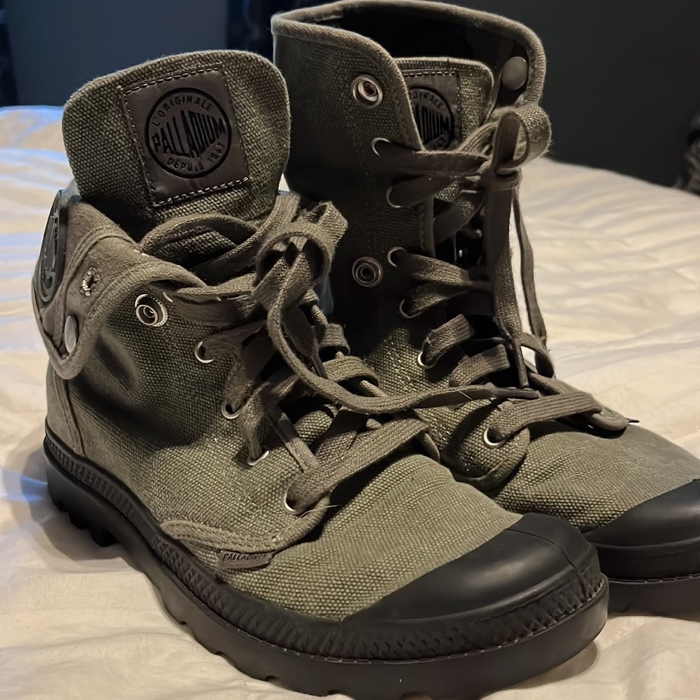 Green Palladium Boots